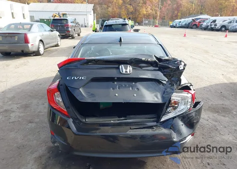 2018 Honda Civic Ex from USA, damaged, VIN 19XFC2F78JE025416